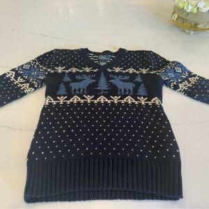 Ralph Lauren Boys Reindeer, Christmas Tree, Snowflake Sweater Size 7